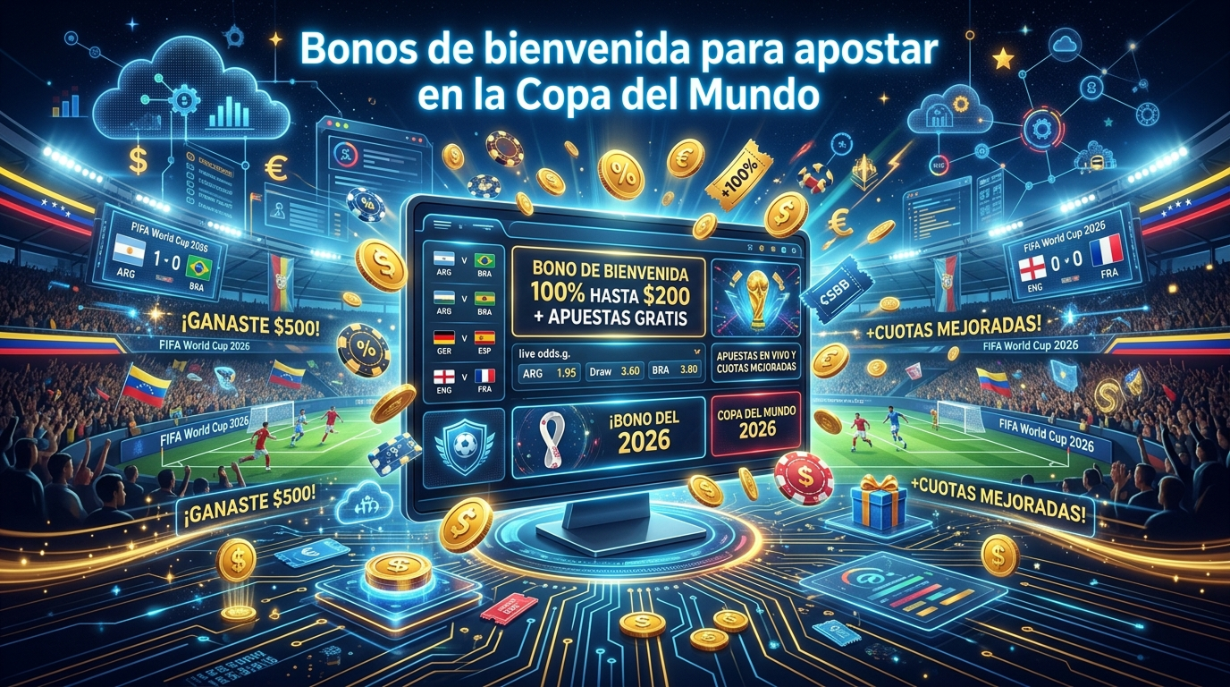 Informações sobre bónus de boas-vindas para apostas no Mundial na Venezuela