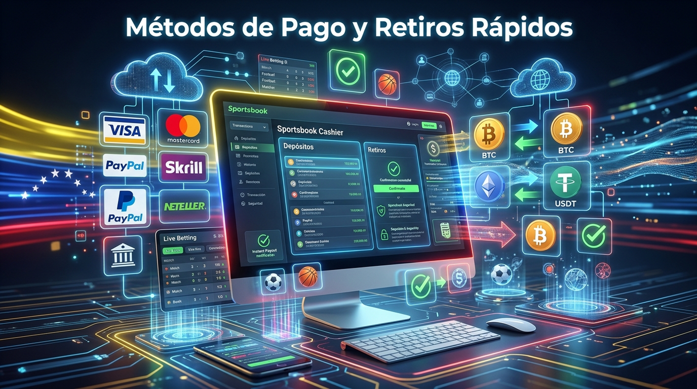 Formas de pagamento disponíveis para apostas na Copa do Mundo na Venezuela